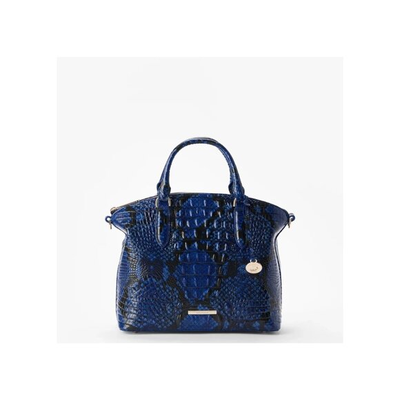 Brahmin Duxbury Satchel-Blue Viper Ombre Melbourne - Picture 1 of 4